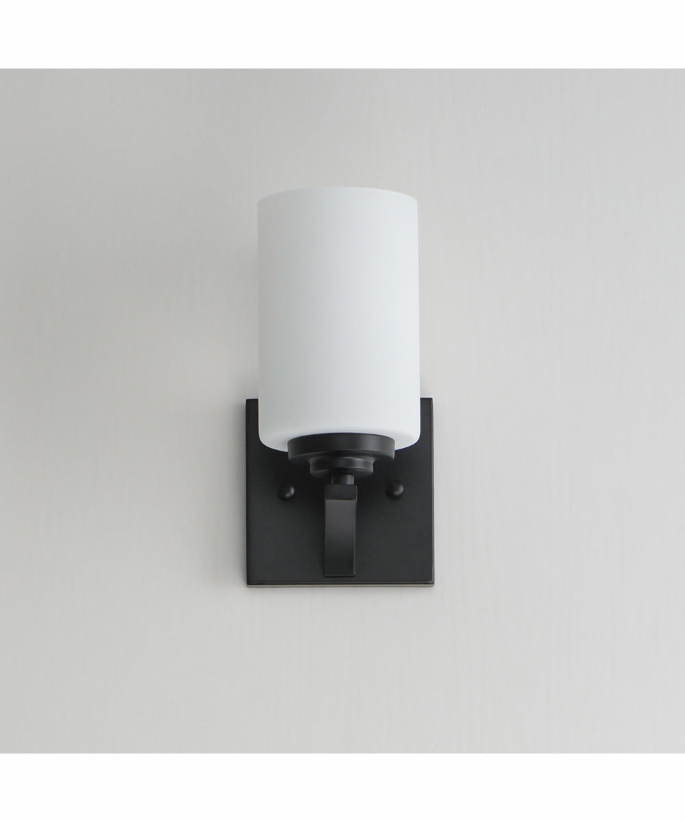 Deven 1-Light Wall Sconce Black