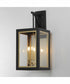 Neoclass 4-Light Outdoor Wall Sconce Black / Gold