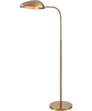 Alda 53.5'' High 1-Light Floor Lamp - Aged Brass