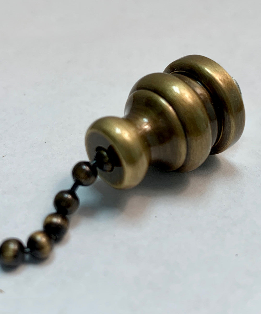 FanDapter Antique Brass Ceiling Fan Pull
