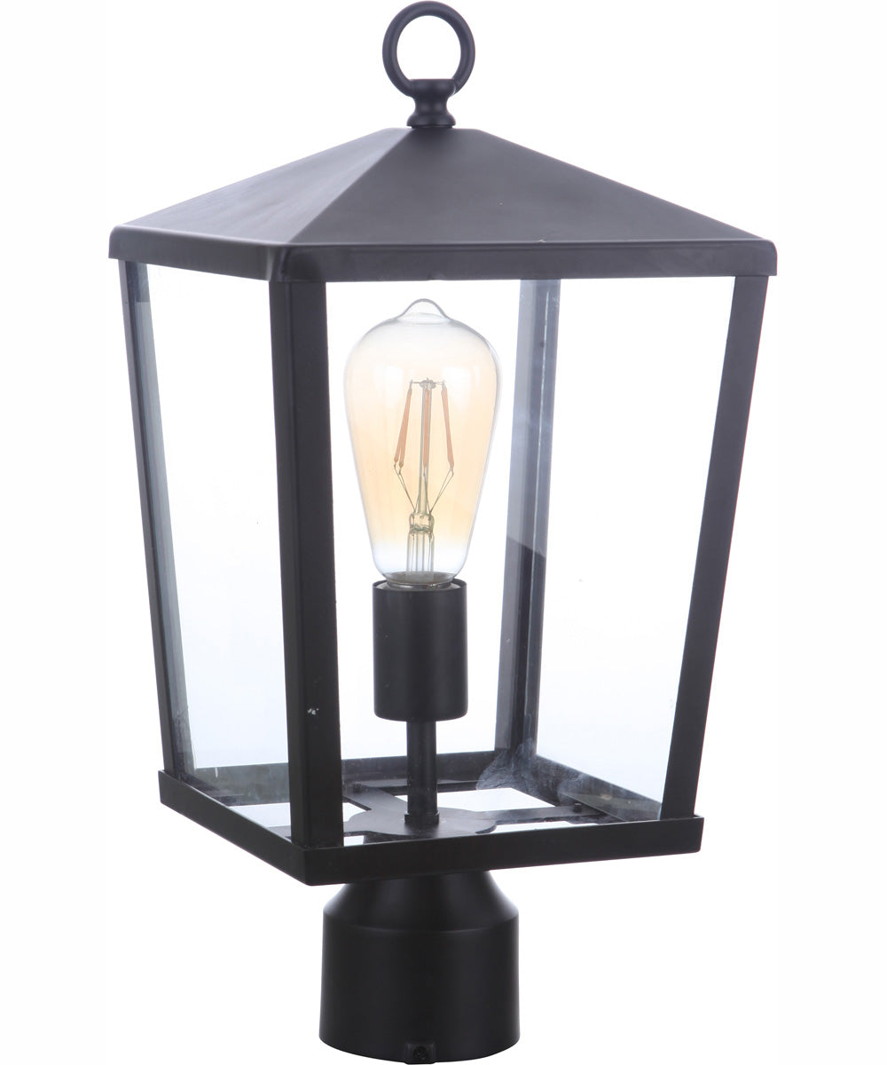 Olsen 1-Light Outdoor Post Mount Midnight