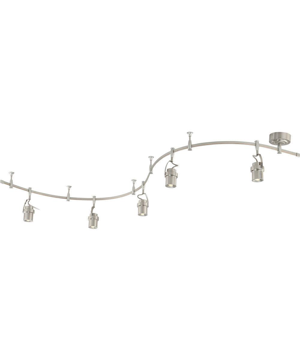 Cambria  Track Light Brushed Nickel