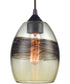 Whisp 6'' Wide 1-Light Mini Pendant - Oil Rubbed Bronze