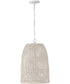 Naomi 1-Light Pendant Chalk White
