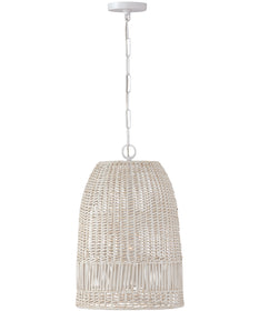 Naomi 1-Light Pendant Chalk White