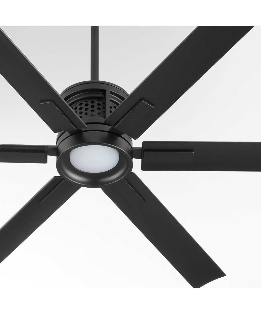 65" Zeus Patio Ceiling Fan Matte Black