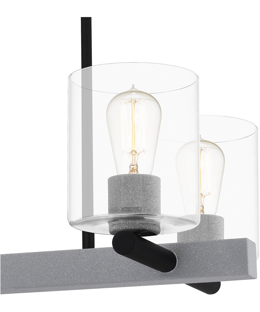Caldwell 4-light Island Light Matte Black