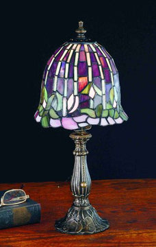 15"H Flowering Lotus Accent Lamp