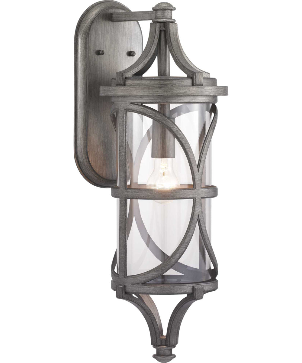 Morrison 1-Light Large Wall Lantern Antique Pewter