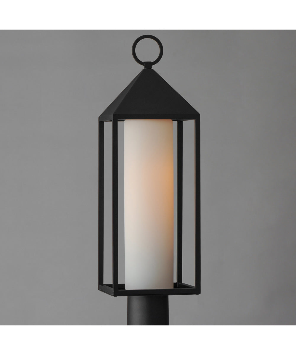 Aldous 1-Light Outdoor Post Mount Black