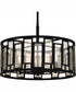 Quoizel Pendant Large 4-light Pendant Matte Black