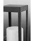 Patewood 1-Light Medium Wall Lantern Matte Black