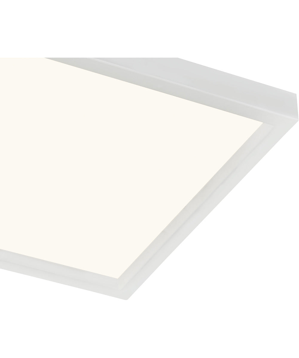 Outskirts  Flush Mount White Lustre