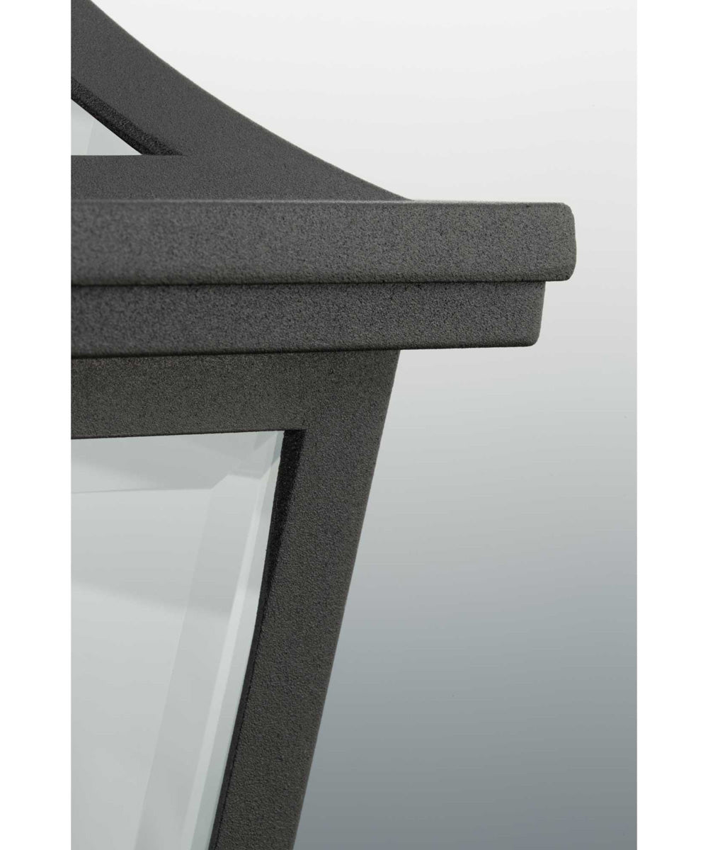 Endorse 1-Light Medium Wall Lantern Textured Black