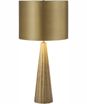 Hargen 29.5'' High 1-Light Table Lamp - Antique Brass