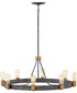 Silas 8-Light Large Single Tier in Aged Zinc