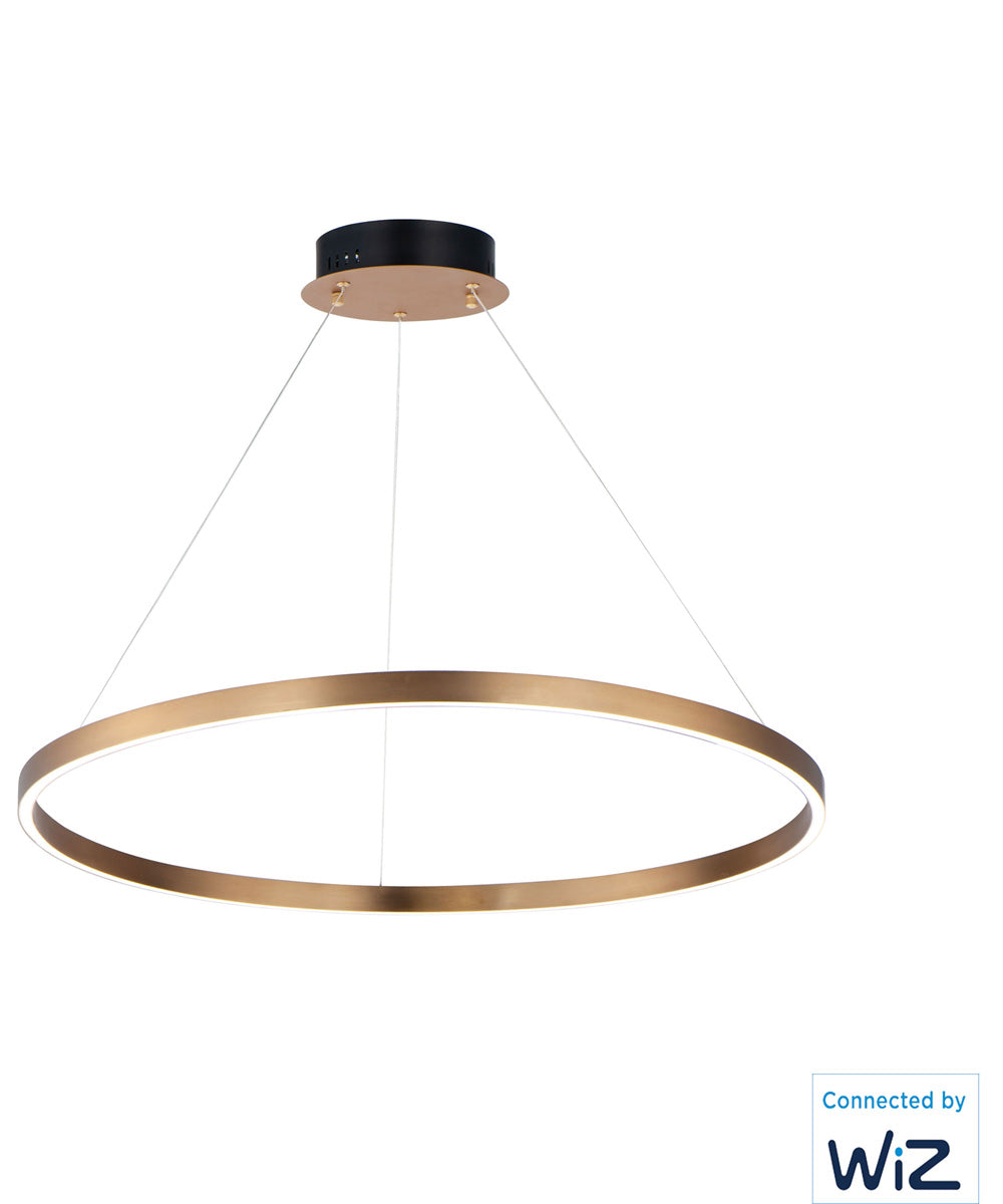 Groove 32 inch LED Pendant WiZ Gold