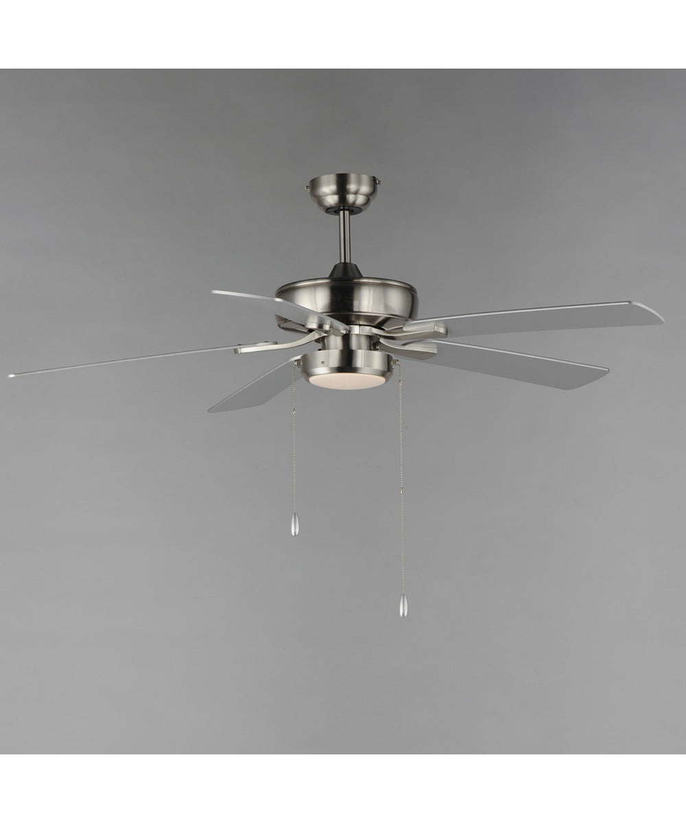 52 inch Super-Max Fan w/ LED Light Kit - Nickel Satin Nickel