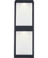 Celine Medium Outdoor Wall Light  Coastal Armour Aluminum Matte Black