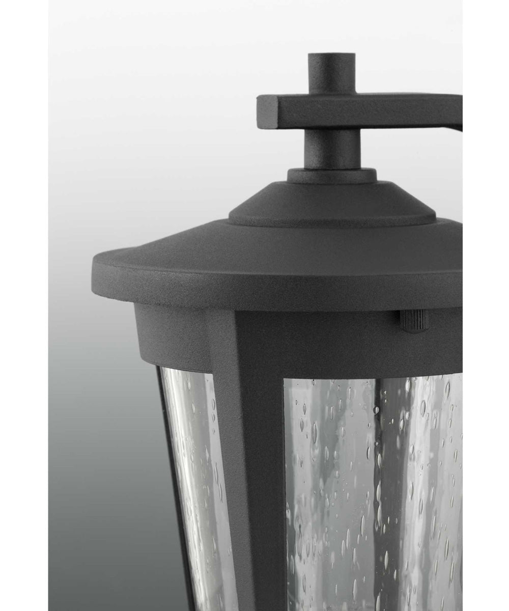 East Haven 1-Light Large LED Wall Lantern Textured Black