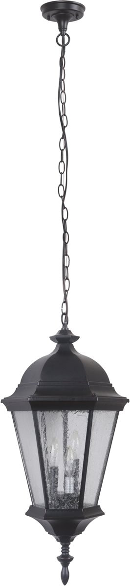 11"W Chadwick 3-Light Outdoor Pendant Oiled Bronze Gilded