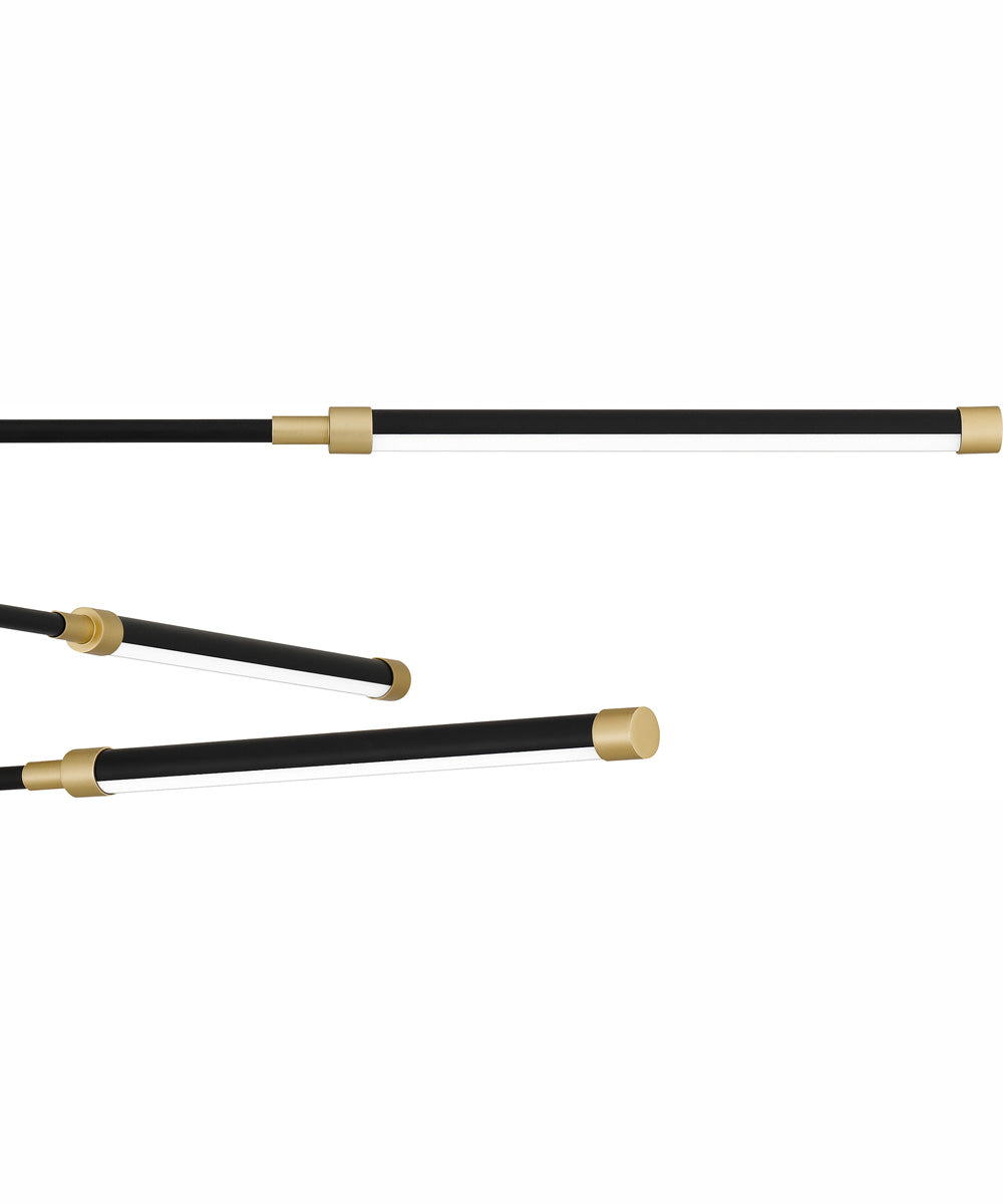 Azalea Medium Island Light Matte Black