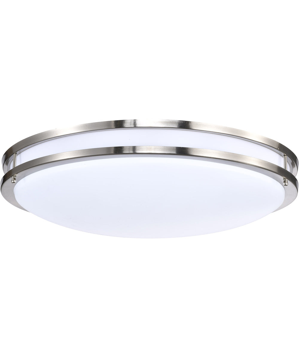 Glamour  Close-to-Ceiling Brushed Nickel