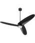60" Brisa 1-light LED Patio Ceiling Fan Matte Black