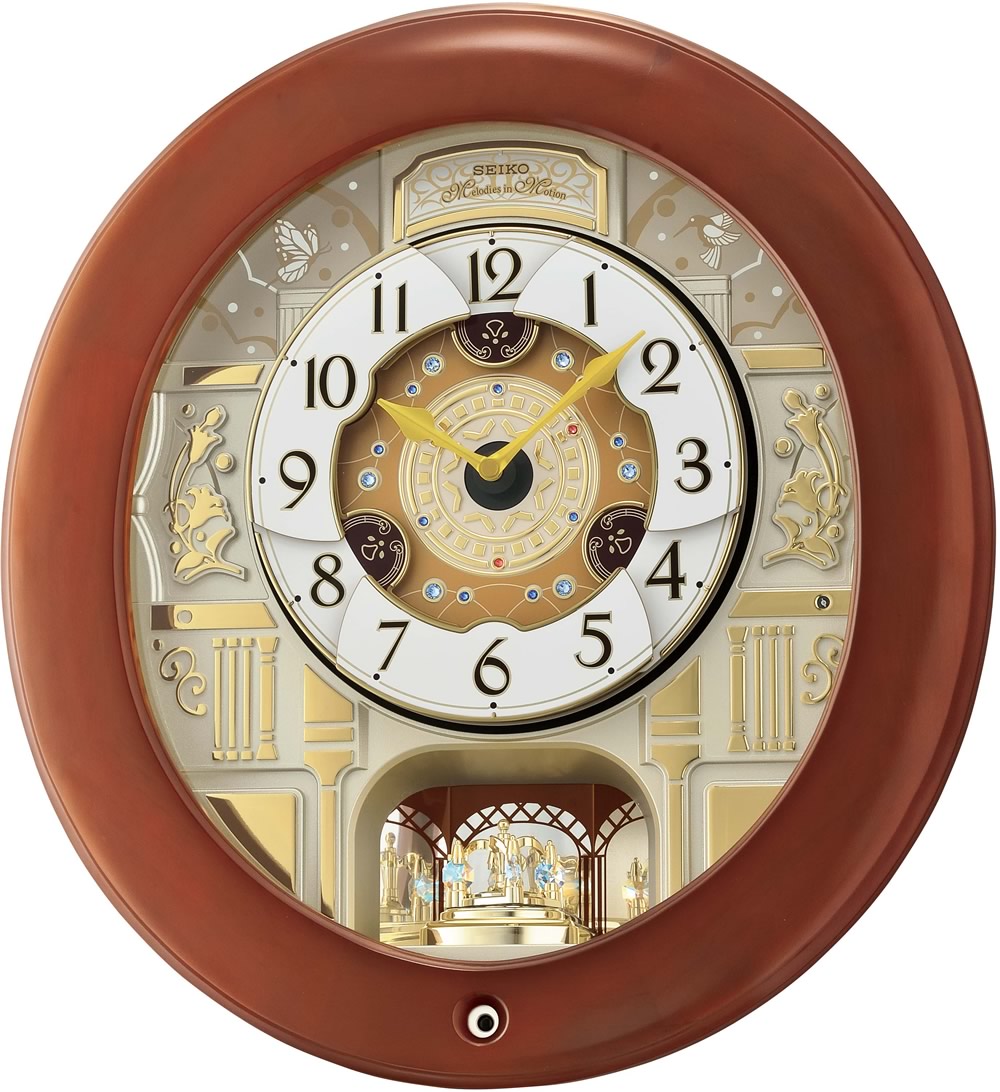 Seiko Clocks Melodies in Motion Clock , 18 Hi Fi M