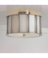 Bodie 3-Light Semi-Flush Brushed Nickel