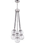 Que 9-Light Pendant Chrome