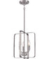 Stowe 3-Light Foyer Brushed Polished Nickel
