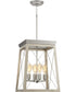 Briarwood 4-Light Farmhouse  Chandelier Foyer Light Galvanized