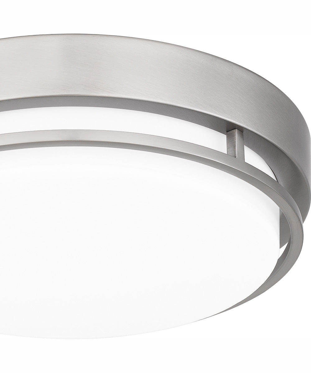 Hale Medium Flush Mount Brushed Nickel