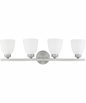 Jameson 4-Light Vanity Brushed Nickel
