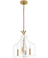 Dusty Lane 4-light Pendant Matte White