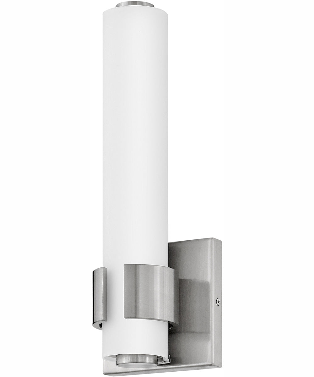 Aiden LED-Light Small LED Sconce in Brushed Nickel
