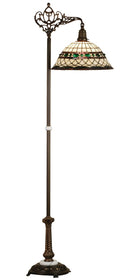 70"H Tiffany Roman Bridge Arm Floor Lamp