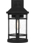 Quincy Large 1-light Outdoor Wall Light Earth Black