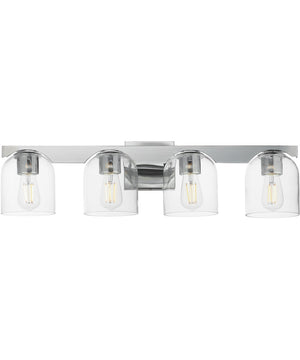 Scoop 4-Light Bath Vanity Polished Chrome