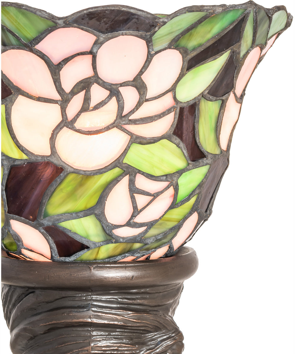 15" High Begonia Mini Lamp