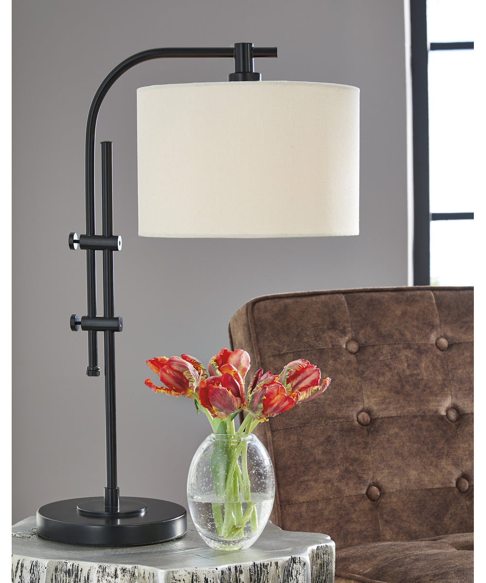 Baronvale Metal Accent Lamp (1/CN) Black