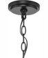 Gilliam 9-Light New Traditional Chandelier Matte Black