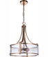 Elliot 5-Light Pendant Satin Brass