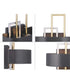 Adagio 2-Light Wall Sconce Matte Black