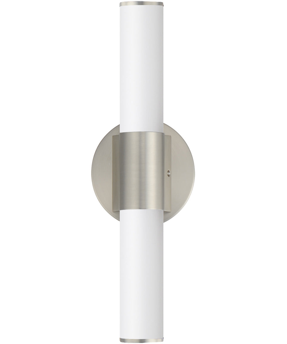 Tubo 18 inch LED Bath Vanity Satin Nickel