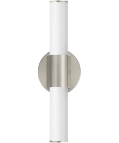 Tubo 18 inch LED Bath Vanity Satin Nickel