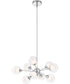 Spellbound 9-light Chandelier Polished Chrome