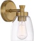 Henning 1-Light Wall Sconce Satin Brass