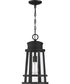 Dunham Large 1-light Outdoor Pendant Light  Coastal Armour Earth Black